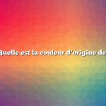 Question : Quelle est la couleur d’origine des carottes ?